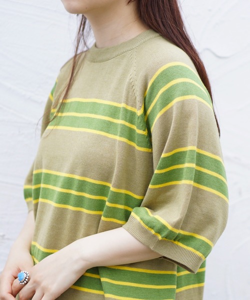 セール/ブランド古着】半袖ニット（ニット/セーター）｜TOWNCRAFT