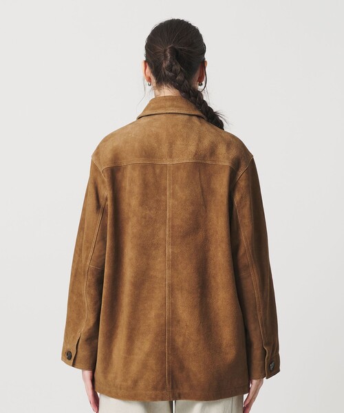 BEAUTY&YOUTH UNITED ARROWS（ビューティーアンドユースユナイテッドアローズ）の「スエード カバーオール ジャケット（カバーオール・レディース・ブラウン系・S/XS/M）」の20枚目の写真