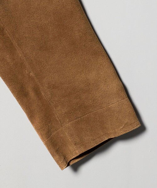 BEAUTY&YOUTH UNITED ARROWS（ビューティーアンドユースユナイテッドアローズ）の「スエード カバーオール ジャケット（カバーオール・レディース・ブラウン系・S/XS/M）」の5枚目の写真