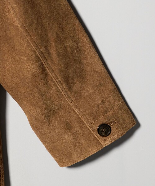 BEAUTY&YOUTH UNITED ARROWS（ビューティーアンドユースユナイテッドアローズ）の「スエード カバーオール ジャケット（カバーオール・レディース・ブラウン系・S/XS/M）」の6枚目の写真