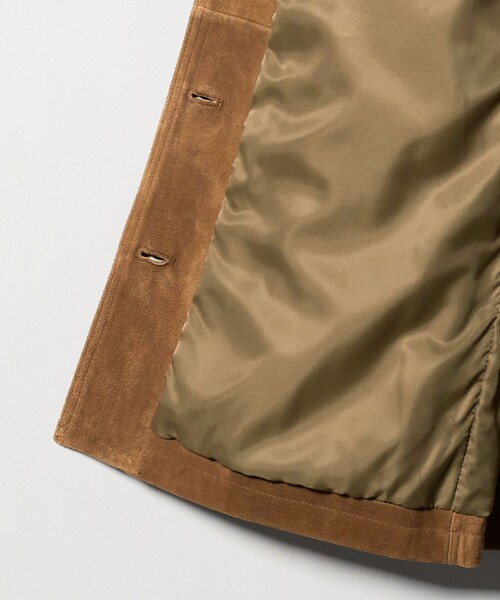 BEAUTY&YOUTH UNITED ARROWS（ビューティーアンドユースユナイテッドアローズ）の「スエード カバーオール ジャケット（カバーオール・レディース・ブラウン系・S/XS/M）」の11枚目の写真