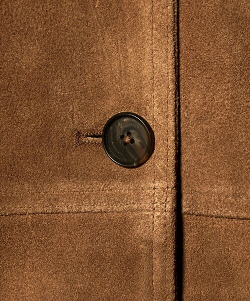 BEAUTY&YOUTH UNITED ARROWS（ビューティーアンドユースユナイテッドアローズ）の「スエード カバーオール ジャケット（カバーオール・レディース・ブラウン系・S/XS/M）」の12枚目の写真