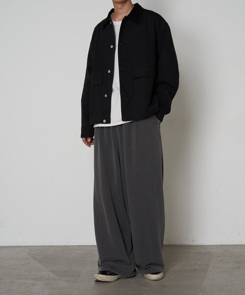 CIAOPANIC(チャオパニック)の「襟コーデュロイ切替ジャケット(その他アウター・レディース・ブラック/ブラウン・LARGE/MEDIUM)」の5枚目の写真