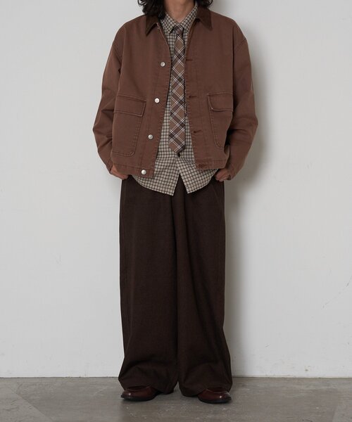 CIAOPANIC(チャオパニック)の「襟コーデュロイ切替ジャケット(その他アウター・レディース・ブラック/ブラウン・LARGE/MEDIUM)」の16枚目の写真