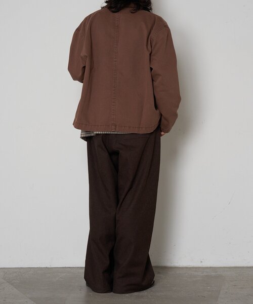 CIAOPANIC(チャオパニック)の「襟コーデュロイ切替ジャケット(その他アウター・レディース・ブラック/ブラウン・LARGE/MEDIUM)」の3枚目の写真