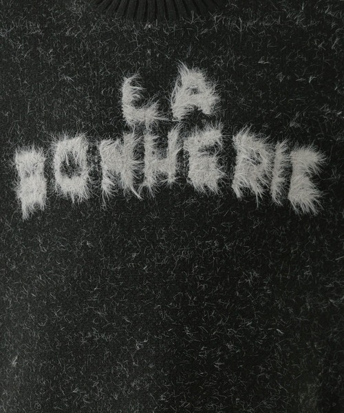 RAGEBLUE（レイジブルー）の「フェザーロゴニットプルオーバー（ニット/セーター・レディース・グレー/ブルー/ブラック・FREE）」の22枚目の写真