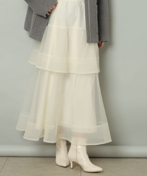 CADUNE（カデュネ）の「オーガンフレアスカート（スカート）」 - WEAR