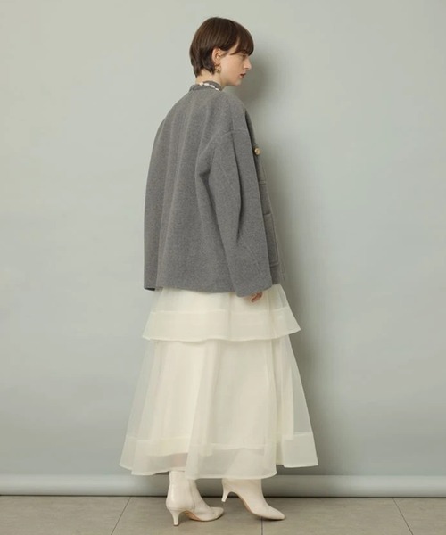 CADUNE（カデュネ）の「オーガンフレアスカート（スカート）」 - WEAR