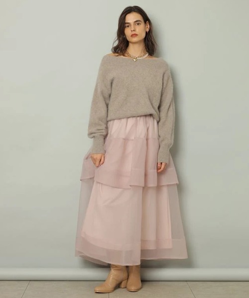 CADUNE（カデュネ）の「オーガンフレアスカート（スカート）」 - WEAR