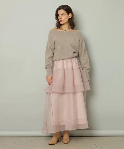 CADUNE（カデュネ）の「オーガンフレアスカート（スカート）」 - WEAR