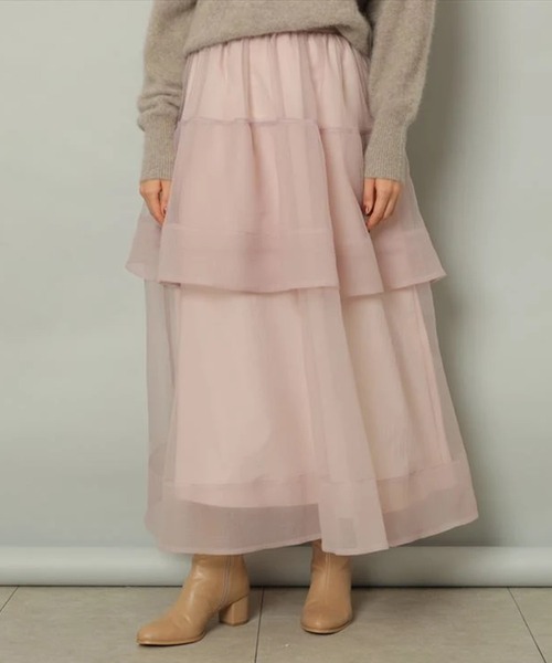 CADUNE（カデュネ）の「オーガンフレアスカート（スカート）」 - WEAR