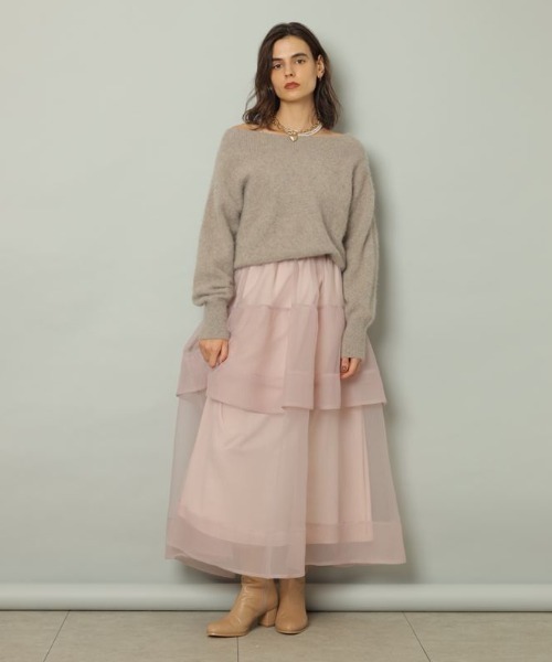 CADUNE（カデュネ）の「オーガンフレアスカート（スカート）」 - WEAR
