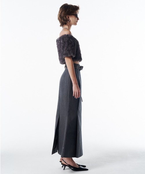 セール】FUR OFFSHOULDER TOPS/ファーオフショルダートップス（その他