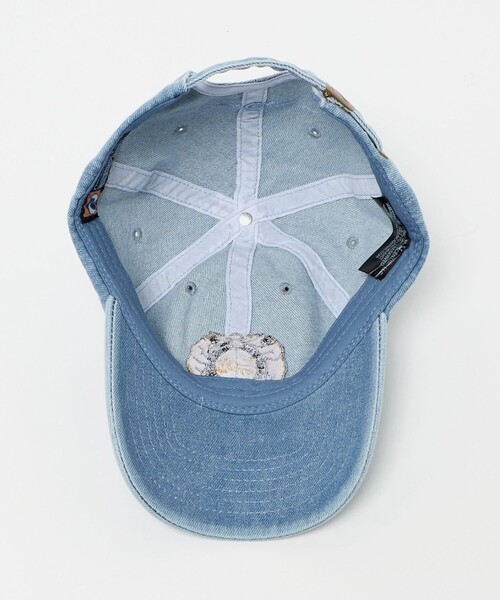 ASTRAET（アストラット）の「＜BLUESCENTRIC＞GRIZZLIES デニム キャップ（キャップ・レディース・ブラック/ライトブルー・FREE）」の7枚目の写真