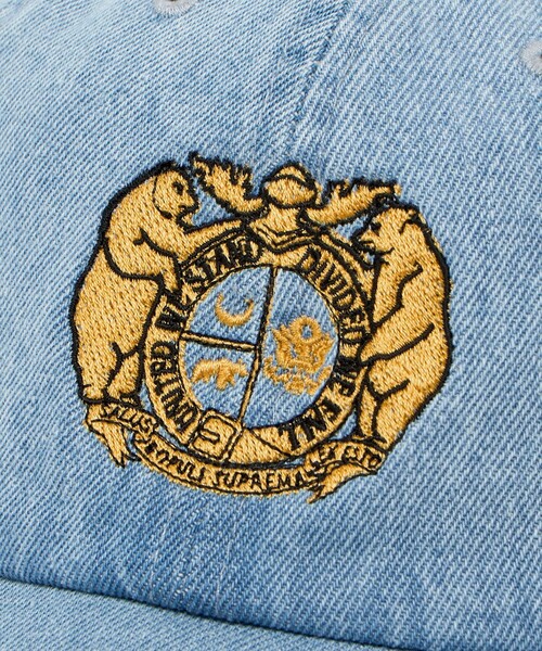 ASTRAET（アストラット）の「＜BLUESCENTRIC＞GRIZZLIES デニム キャップ（キャップ・レディース・ブラック/ライトブルー・FREE）」の9枚目の写真