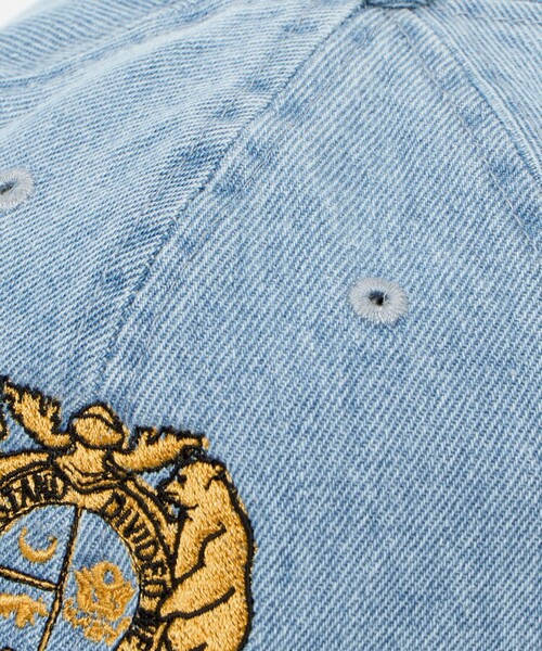ASTRAET（アストラット）の「＜BLUESCENTRIC＞GRIZZLIES デニム キャップ（キャップ・レディース・ブラック/ライトブルー・FREE）」の10枚目の写真