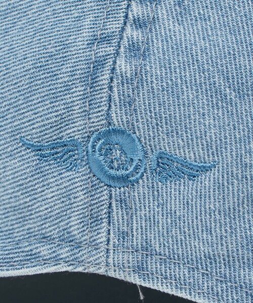 ASTRAET（アストラット）の「＜BLUESCENTRIC＞GRIZZLIES デニム キャップ（キャップ・レディース・ブラック/ライトブルー・FREE）」の11枚目の写真