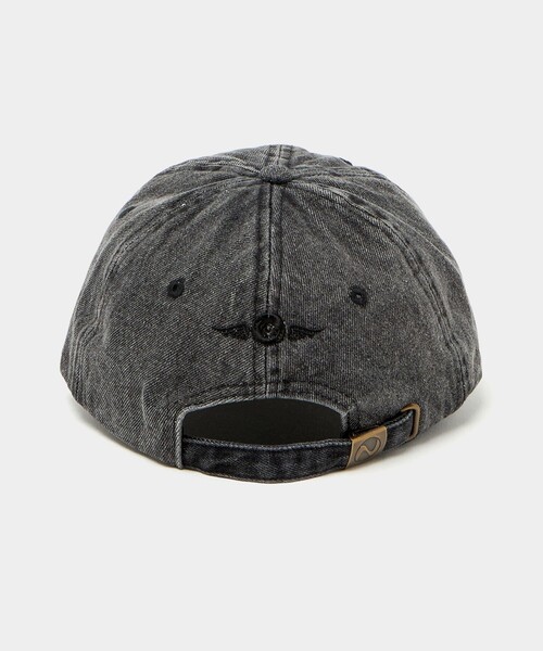 ASTRAET（アストラット）の「＜BLUESCENTRIC＞GRIZZLIES デニム キャップ（キャップ・レディース・ブラック/ライトブルー・FREE）」の12枚目の写真