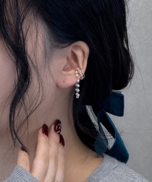 cafca ハートピアス　イヤーカフ(片耳) cafca ハートピアス イヤーカフ(片耳) 【公式通販】