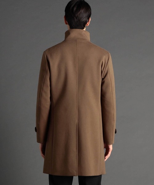 MONSIEUR NICOLE（ムッシュニコル）の「ダウンファブリック スタンドカラーコート（その他アウター・メンズ・ネイビー/キャメル・SMALL/MEDIUM/LARGE）」の3枚目の写真