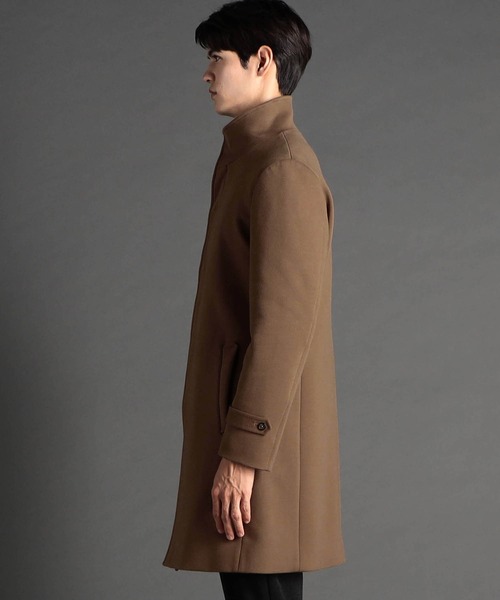 MONSIEUR NICOLE（ムッシュニコル）の「ダウンファブリック スタンドカラーコート（その他アウター・メンズ・ネイビー/キャメル・SMALL/MEDIUM/LARGE）」の4枚目の写真