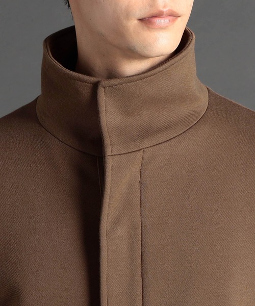 MONSIEUR NICOLE（ムッシュニコル）の「ダウンファブリック スタンドカラーコート（その他アウター・メンズ・ネイビー/キャメル・SMALL/MEDIUM/LARGE）」の5枚目の写真