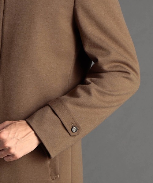 MONSIEUR NICOLE（ムッシュニコル）の「ダウンファブリック スタンドカラーコート（その他アウター・メンズ・ネイビー/キャメル・SMALL/MEDIUM/LARGE）」の6枚目の写真