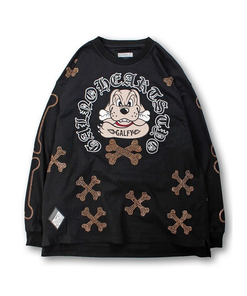 GALFY（ガルフィー）の「GALFY-ピカピカ骨骨ロンTee（Tシャツ/カットソー・メンズ・ホワイト/ブラック/グレー・XL/L）」の20枚目の写真