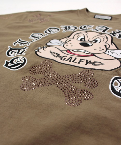 GALFY（ガルフィー）の「GALFY-ピカピカ骨骨ロンTee（Tシャツ/カットソー・メンズ・ホワイト/ブラック/グレー・XL/L）」の14枚目の写真