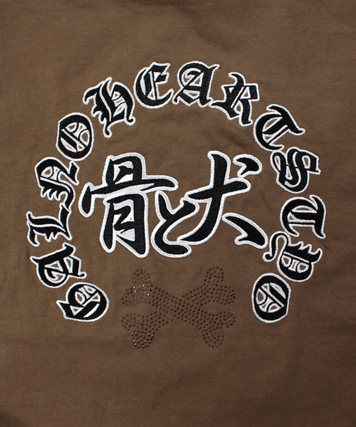 GALFY（ガルフィー）の「GALFY-ピカピカ骨骨ロンTee（Tシャツ/カットソー・メンズ・ホワイト/ブラック/グレー・XL/L）」の6枚目の写真