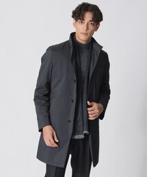 Paul Stuart（ポールスチュアート）の「【Nikkei magazine掲載】【はっ水/透湿性/防風】【HOUSTON】スタンドカラーコート（その他アウター）」