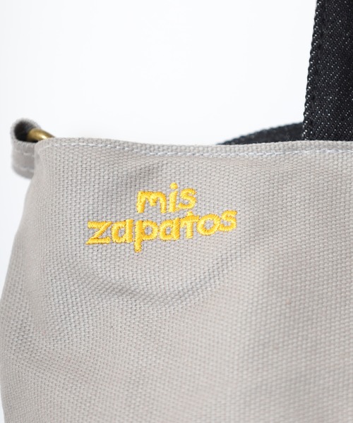 mis zapatos(ミス サパト)の「MIS ZAPATOS 2WAY MINI SHOULDER ミニショルダーバッグ(ショルダーバッグ・レディース・ブラック/グレー・FREE)」の7枚目の写真