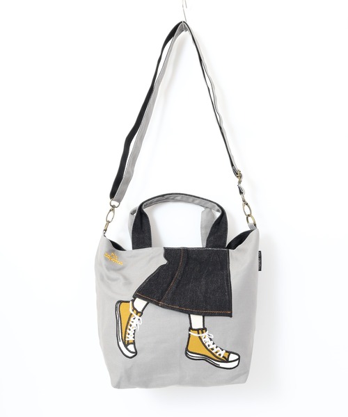 mis zapatos(ミス サパト)の「MIS ZAPATOS 2WAY MINI SHOULDER ミニショルダーバッグ(ショルダーバッグ・レディース・ブラック/グレー・FREE)」の16枚目の写真