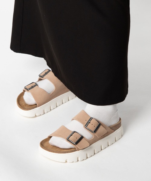 BIRKENSTOCK(ビルケンシュトック)の「BIRKENSTOCK ARIZONA CHUNKY ビルケンシュトック アリゾナ チャンキー サンダル(サンダル・レディース・ローズ・38/37)」の1枚目の写真