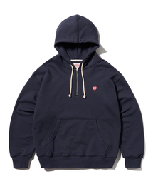 AECA（エイカ）の「AECA LOVE HALF ZIP UP HOODIE-NAVY（パーカー）」