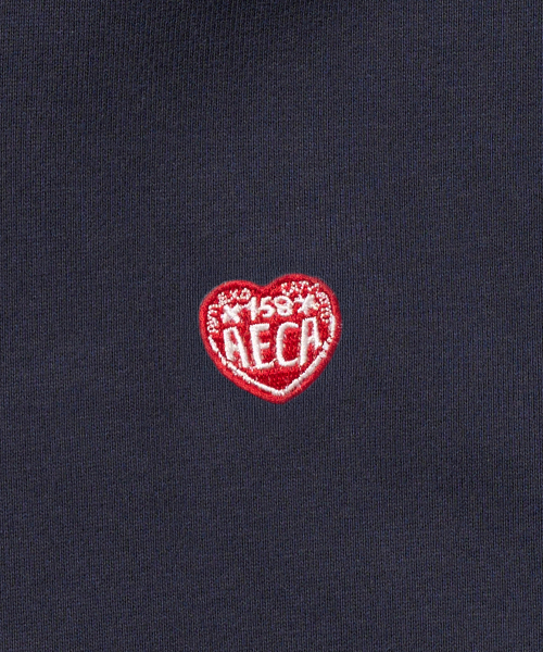 AECA(エイカ)の「AECA LOVE HALF ZIP UP HOODIE-NAVY(パーカー・レディース・その他・LARGE/X-LARGE/SMALL/MEDIUM)」の6枚目の写真