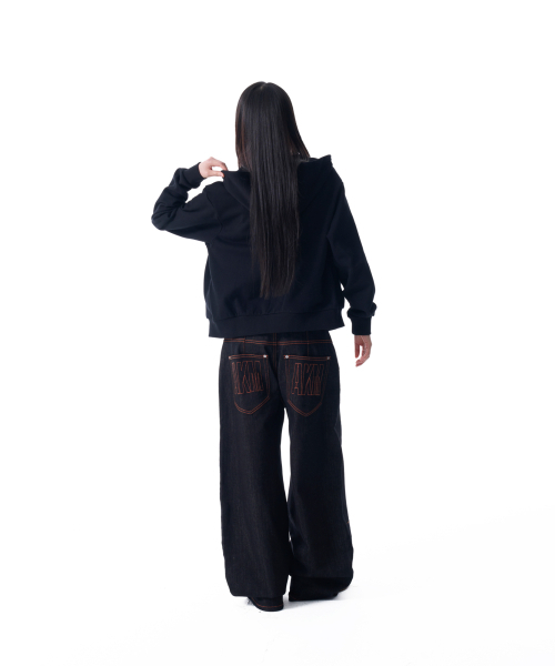 AAKAM（アーカム）の「ステッチデニムパンツ（ブラック）（デニムパンツ・レディース・その他・1/2）」の7枚目の写真