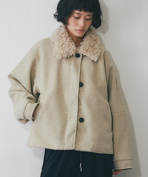 U-big ウールショートジャケット MidiUmi ウールショートジャケット｜ MARcourt ONLINE STORE