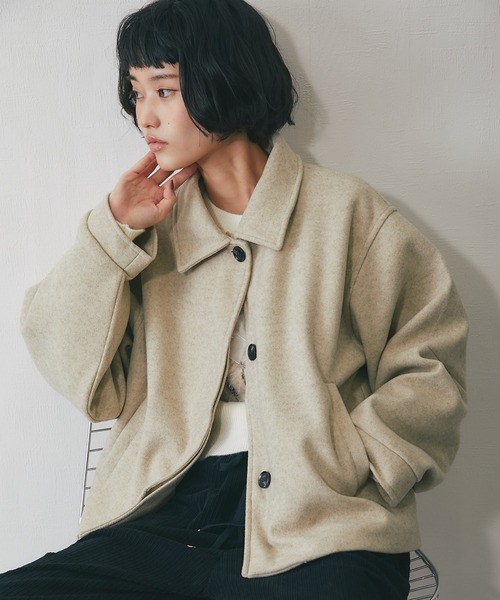 ANOTHER S（アナザーエス）の「2WAYフェイクウール襟プードルファー