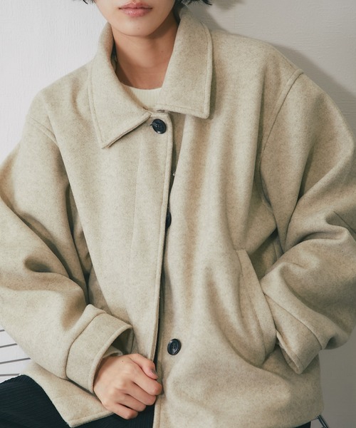 ANOTHER S（アナザーエス）の「2WAYフェイクウール襟プードルファー