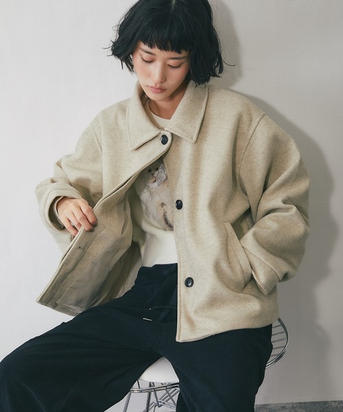 ANOTHER S（アナザーエス）の「2WAYフェイクウール襟プードルファー