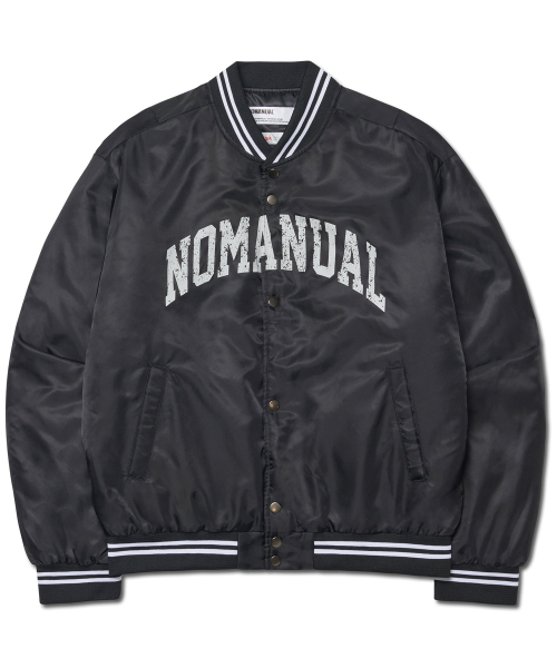 セール】C.A THINSULATE STADIUM JACKET - BLACK（スタジャン 