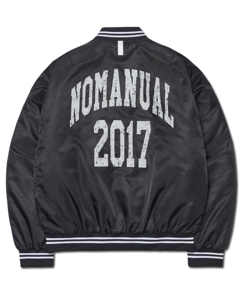 セール】C.A THINSULATE STADIUM JACKET - BLACK（スタジャン 