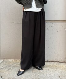 Jena espace merveilleux | 【あったかスラックス】2タックワイドパンツ(その他パンツ)