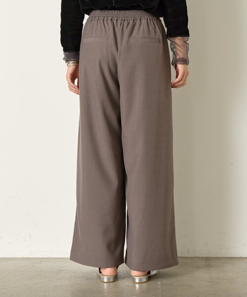 Jena espace merveilleux（ジェナ　エスパスメルヴェイユ）の「【あったかスラックス】2タックワイドパンツ（その他パンツ・レディース・アイボリー/ブラック/グレー/ベージュ・FREE）」の18枚目の写真