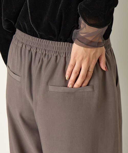 Jena espace merveilleux（ジェナ　エスパスメルヴェイユ）の「【あったかスラックス】2タックワイドパンツ（その他パンツ・レディース・アイボリー/ブラック/グレー/ベージュ・FREE）」の20枚目の写真