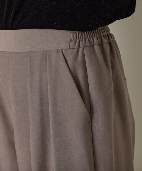 Jena espace merveilleux（ジェナ　エスパスメルヴェイユ）の「【あったかスラックス】2タックワイドパンツ（その他パンツ・レディース・アイボリー/ブラック/グレー/ベージュ・FREE）」の22枚目の写真