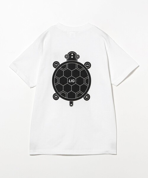 TOKYO CULTUART by BEAMS（トウキョウカルチャートバイビームス）の「LIG（佐藤理＋ゴンドウトモヒコ） / 理愚 T-Shirt（Tシャツ/カットソー・レディース・ブラック/ホワイト・SMALL/MEDIUM/X-LARGE/LARGE）」の9枚目の写真