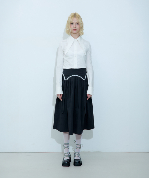 ROUGHNECK(ラフネック)の「ロングカラーシャツホワイト(シャツ/ブラウス・レディース・その他・SMALL/MEDIUM/X-SMALL)」の13枚目の写真