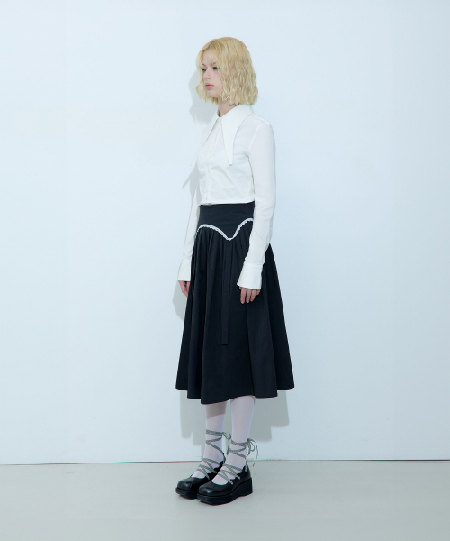 ROUGHNECK(ラフネック)の「ロングカラーシャツホワイト(シャツ/ブラウス・レディース・その他・SMALL/MEDIUM/X-SMALL)」の12枚目の写真